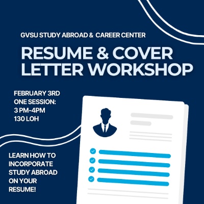Resume and Cover Letter Workshop